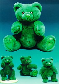 Teddy-Up Irish Bear by Blue Bell Bear