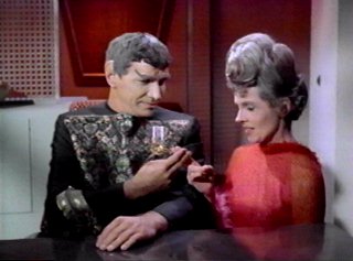 Amanda with Sarek