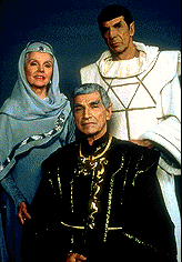 Amanda with Sarek, & Spock around the time of Voyage Home